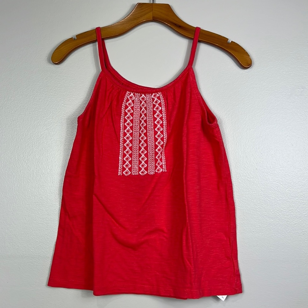 GIRL`S TANK Gap Hula Red Color